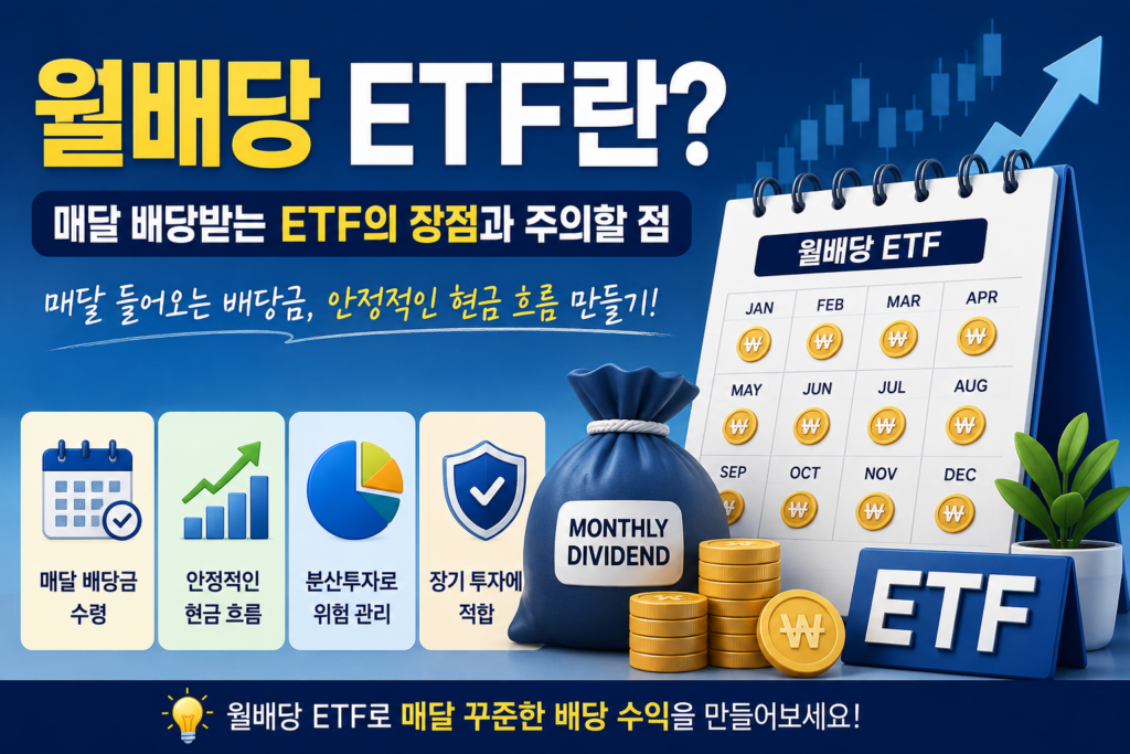 월배당 ETF 설명 이미지